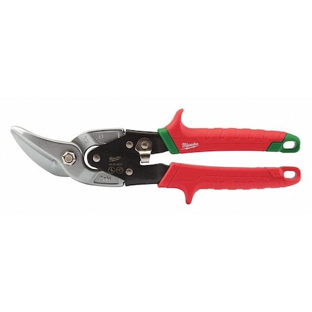 Offset Snip Right 5" Cutting Length by USA Milwaukee Metal Cutting Snips & Sheet Metal Tools