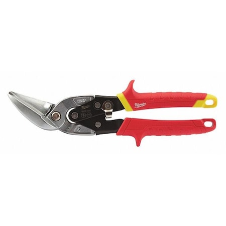 Offset Snip Straight 5" Cutting Length by USA Milwaukee Metal Cutting Snips & Sheet Metal Tools