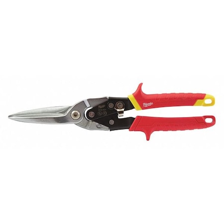 Offset Snip 6 1/2" Cutting Length by USA Milwaukee Metal Cutting Snips & Sheet Metal Tools