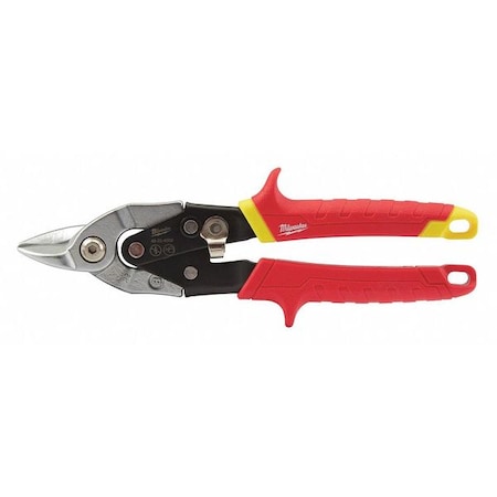 Bulldog Snip Right 4 1/2" Cutting Length by USA Milwaukee Metal Cutting Snips & Sheet Metal Tools