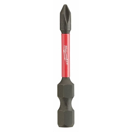 Power Bit Hex Shank 2" Bit Length PK25 by USA Milwaukee Power Screwdriver Bits