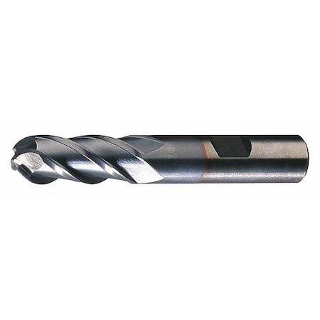 Ball End Mill High Performance 4 Flutes by USA Cleveland High Speed Steel End Mills