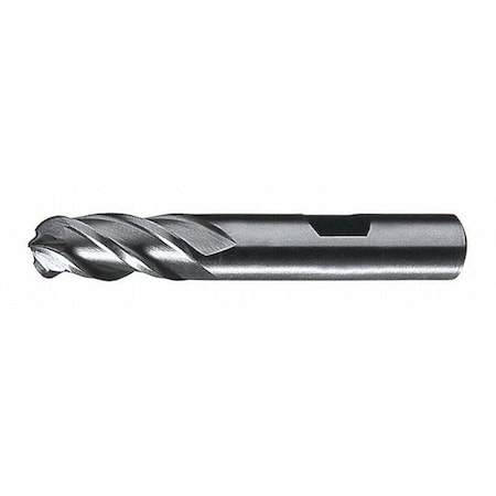 Ball End Mill High Performance 4 Flutes Type C42552 by USA Cleveland High Speed Steel End Mills