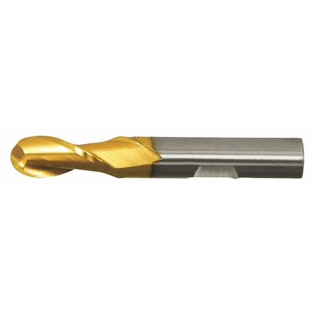 Ball End Mill General Purpose List HG 2B Type C39022 by USA Cleveland High Speed Steel End Mills