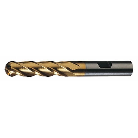 Ball End Mill General Purpose List HG 4B by USA Cleveland High Speed Steel End Mills