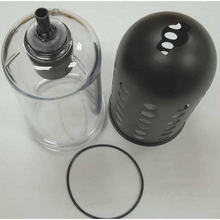 Plastic Bowl Assembly by USA Wilkerson Pneumatic Tool Parts