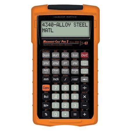 Advanced Machining Math Calculator by USA Calculated Industries Construction Calculators