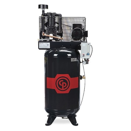 Piston Compressor 5 HP 80 gal. 460V by USA Chicago Pneumatic Piston Air Compressors/Vacuum Pumps
