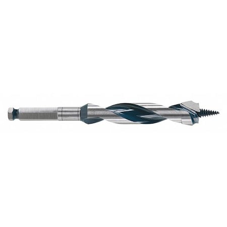 NailKiller Auger 7/8In x 7 1/2In Tube by USA Bosch Wood Drilling Bits
