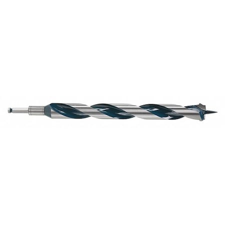 NailKiller Auger 1 1/2In x 17In Tube by USA Bosch Wood Drilling Bits