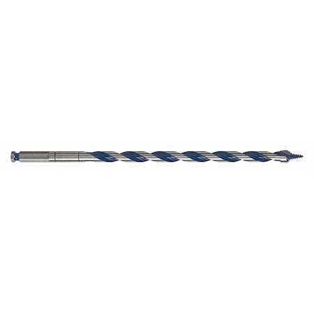 NailKiller Auger 9/16In x 13In Tube by USA Bosch Wood Drilling Bits