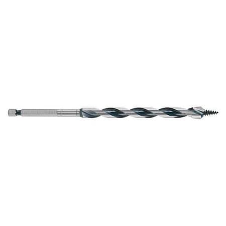 NailKiller Auger 7/16In x 7 1/2In Tube by USA Bosch Wood Drilling Bits