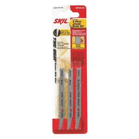 In UglyIn Jigsaw Blade Set PK3 by USA Skil Power Jig Saw Blades