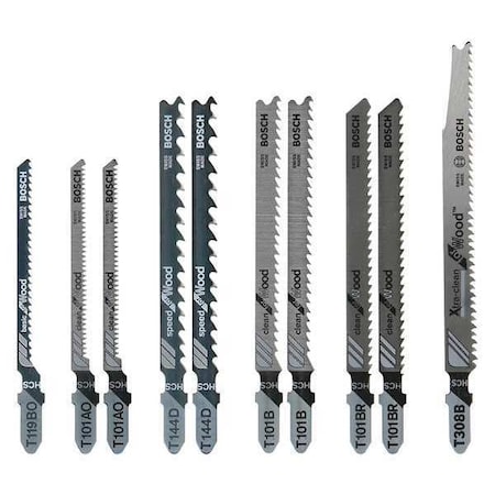 T10RC 10PC T shank Wood JSB Robust PK5 by USA Bosch Power Jig Saw Blades