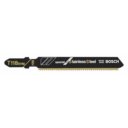 3In 14T Jigsaw Blade Stainless by USA Bosch Power Jig Saw Blades