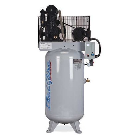 Air Compressor Vrtical 5HP 80gal 2 Stage by USA Belaire Stationary Electric Air Compressors