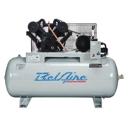 Air Compressor Cast Iron 10 HP 120 gal. by USA Belaire Stationary Electric Air Compressors