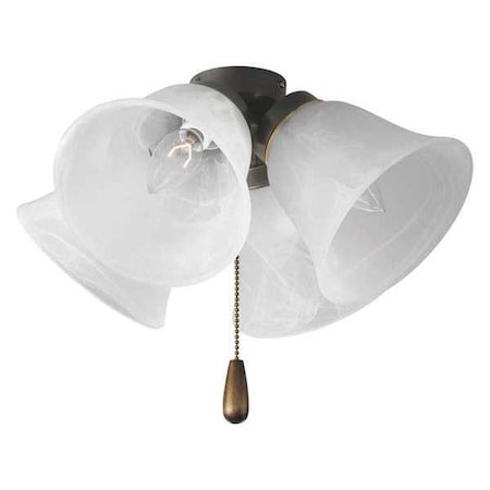 Universal - Four Light Ceiling Fan Kit Model P2643-20 by Progress in US