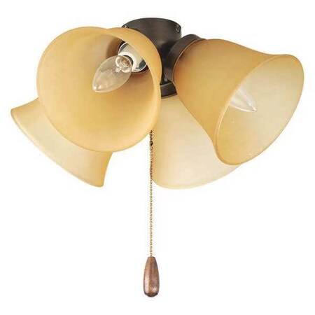 Universal - Four Light Ceiling Fan Kit Model P2643-20T by Progress in US