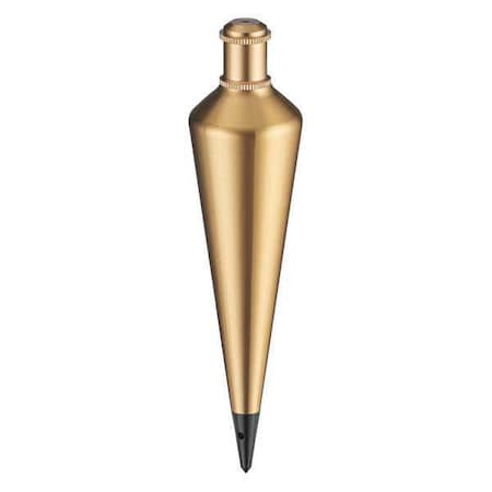 Brass Plumb Bob w/Steel Tip 16 oz. by USA Empire Plumb Bobs