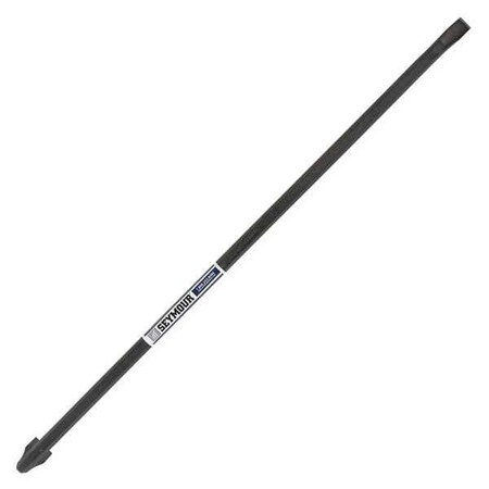 Wrecking Bar 48x1" Hex Shank 12lb. by USA Seymour Midwest Nail Pullers Wrecking & Pry Bars