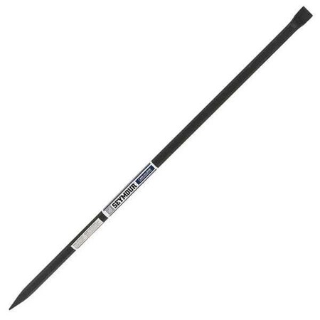 Slate Bar 60"x1" Hex Shank 14 lb. by USA Seymour Midwest Nail Pullers Wrecking & Pry Bars