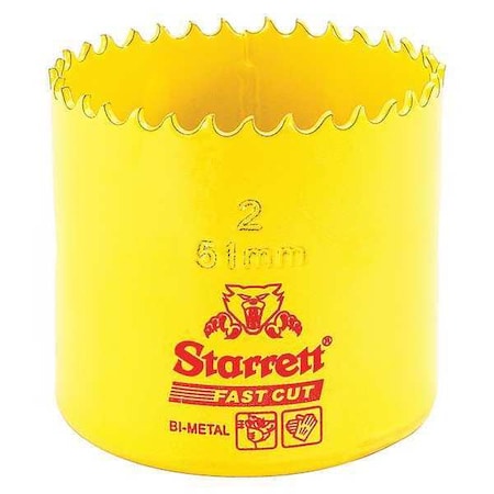 Bi Metal Fast Cut Hole Saw 2" (51mm) by USA Starrett Hole Saws & Cutters