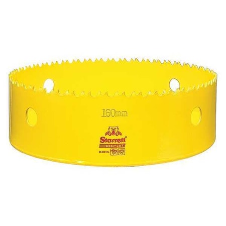Bi Metal Fast Cut Hole Saw 160mm by USA Starrett Hole Saws & Cutters
