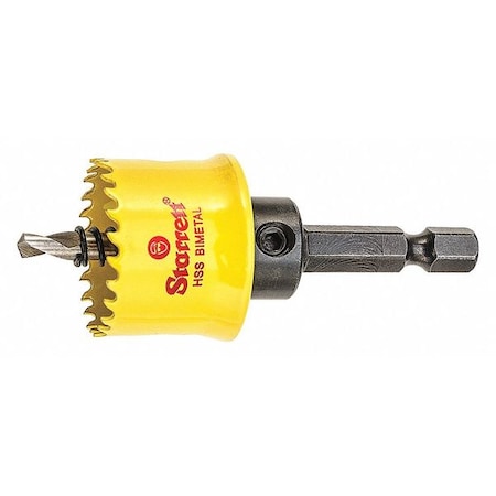 1" Cordless Cut Hole Saw with Arbor by USA Starrett Hole Saws & Cutters