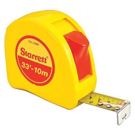 Tape Measure 1"x 33ft/10m 1/16mm by USA Starrett Measuring Tapes