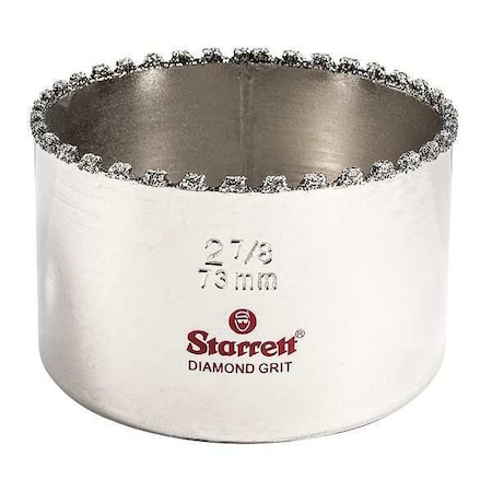 2 7/8" Synthetic Diamond Grit Hole Saw by USA Starrett Hole Saws & Cutters