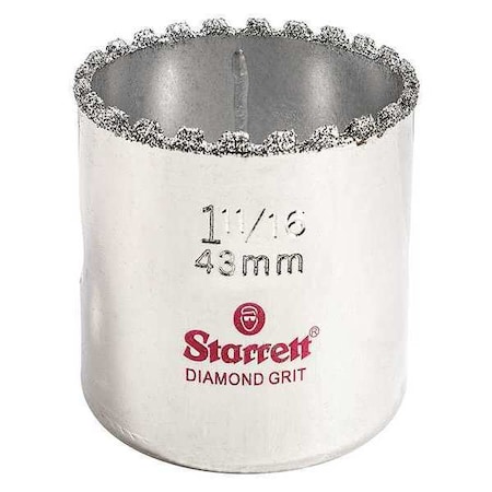 1 11/16" Synthetic Diamond Grit Hole Saw by USA Starrett Hole Saws & Cutters