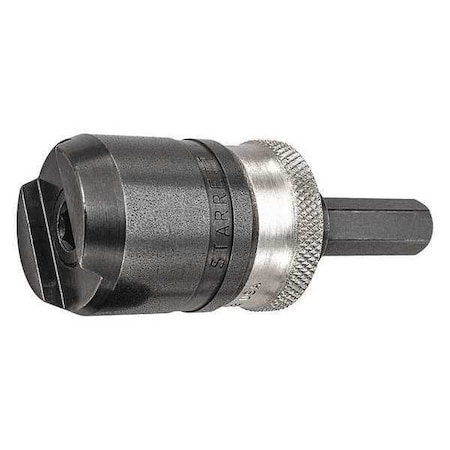 Kwik Change Arbor Chuck Hex Shank by USA Starrett Hole Saw Accessories