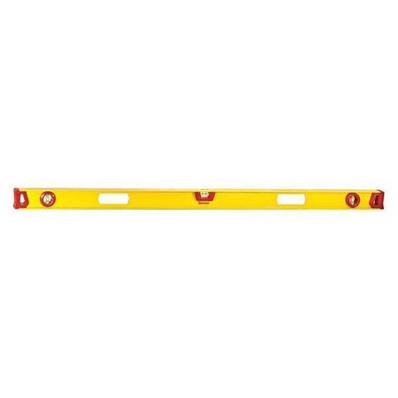 Aluminum I Beam Level 48" 3 Vial by USA Starrett Box I Beam & Torpedo Levels
