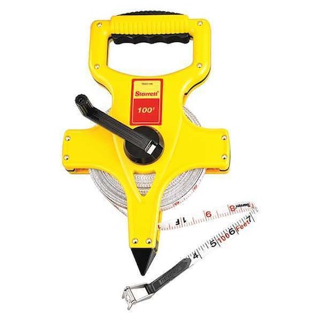 Long Tape Measure 1/2"x 100ft 1/8mm by USA Starrett Measuring Tapes