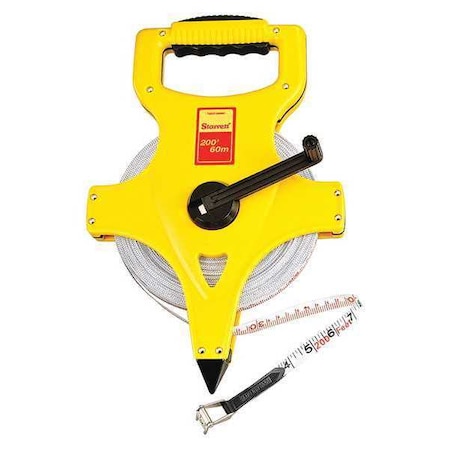 Tape Measure 1/2"x200 60m 1/8 2mm by USA Starrett Measuring Tapes
