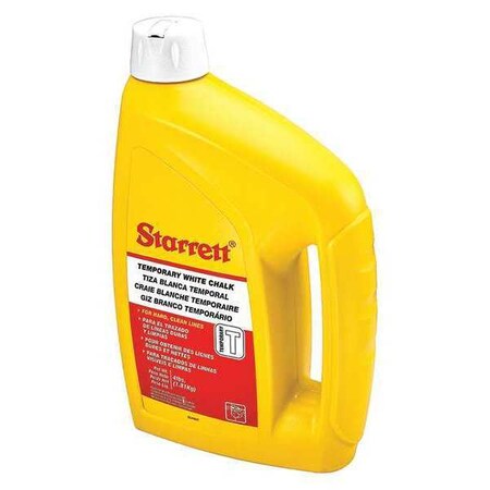 Temporary Standard White Chalk 4lb. by USA Starrett Marking Chalk & Refills