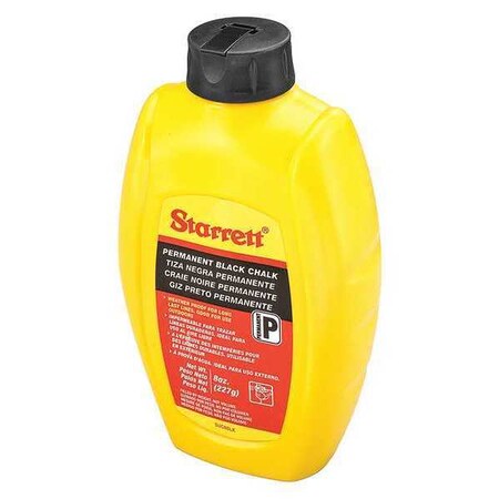 Semi Permanent Ultra Black Chalk 8oz. by USA Starrett Marking Chalk & Refills