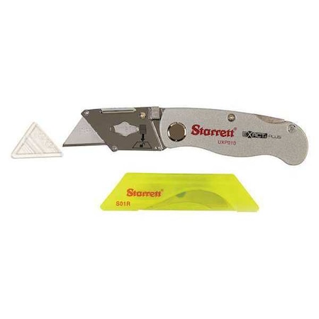 Aluminum Die Cast Pocket Utility Knife by USA Starrett Utility Knives