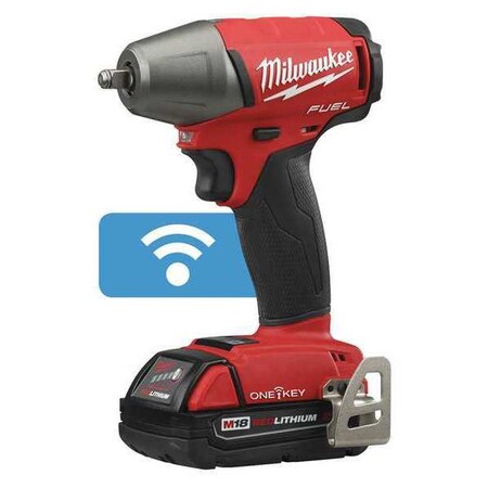 M18 Cordless Impact Wrench Kit ONE KEY 2.0Ah by USA Milwaukee Cordless Power Impact Tools