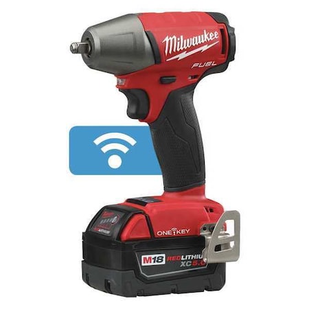 M18 Cordless Impact Wrench Kit ONE KEY 5.0Ah Type 2758 22 by USA Milwaukee Cordless Power Impact Tools