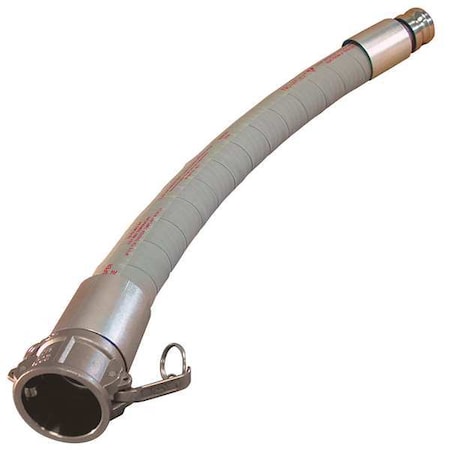 2" ID x 10 ft Nitrile Food Hose 150 PSI GY by USA Novaflex Air Compressor Industrial Hoses