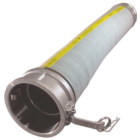 4" ID x 10 ft Rubber Food Hose 100 PSI GY Type 6201WG 64 10 by USA Novaflex Air Compressor Industrial Hoses