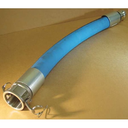 1" ID x 20 ft Rubber Water Discharge Hose BL by USA Novaflex Air Compressor Discharge & Suction Hoses