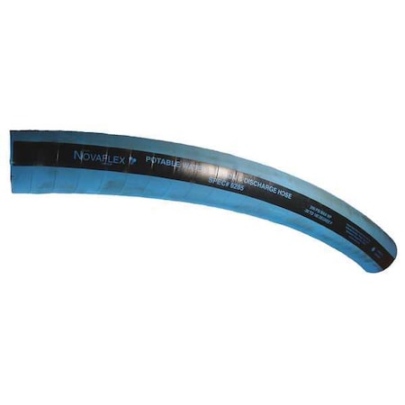 2 1/2" ID x 100 ft Rubber Water Discharge Hose BL by USA Novaflex Air Compressor Discharge & Suction Hoses