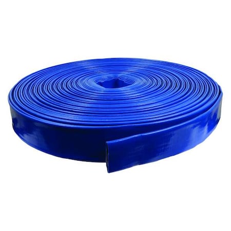 6" ID x 100 ft PVC Water Discharge Hose 45 PSI BL by USA Value Brand Air Compressor Discharge & Suction Hoses