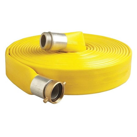 4" ID x 50 ft PVC Water Discharge Hose 150 PSI YL by USA Value Brand Air Compressor Discharge & Suction Hoses
