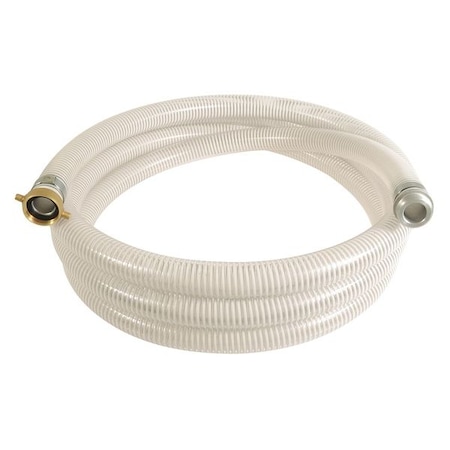 2" ID x 20 ft PVC Water Suction Hose Clear/WT by USA Value Brand Air Compressor Discharge & Suction Hoses