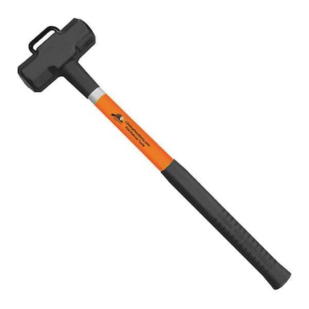 Sledge Hammer Orange Fiberglass Type SLO 8 24HM by USA Leatherhead Probing Tools