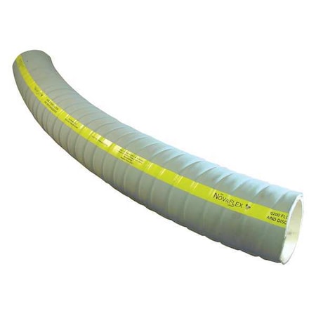 2" ID x 50 ft Rubber Food Hose 100 PSI GY by USA Novaflex Air Compressor Industrial Hoses